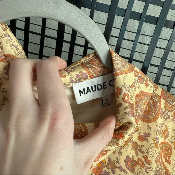 Maude club emery collared feather shift dress - Picture 7 of 11